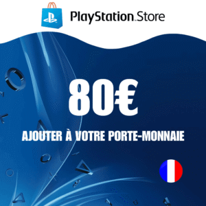 Carte PlayStation Network 80€ - France